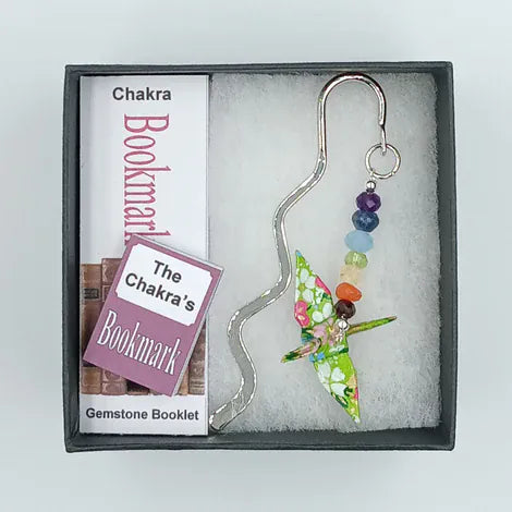 Brigh Green Chakra | Crane Bookmark