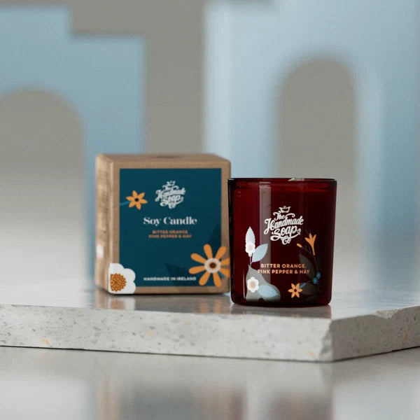 Bitter Orange, Pink Pepper & Hay | Soy Candle