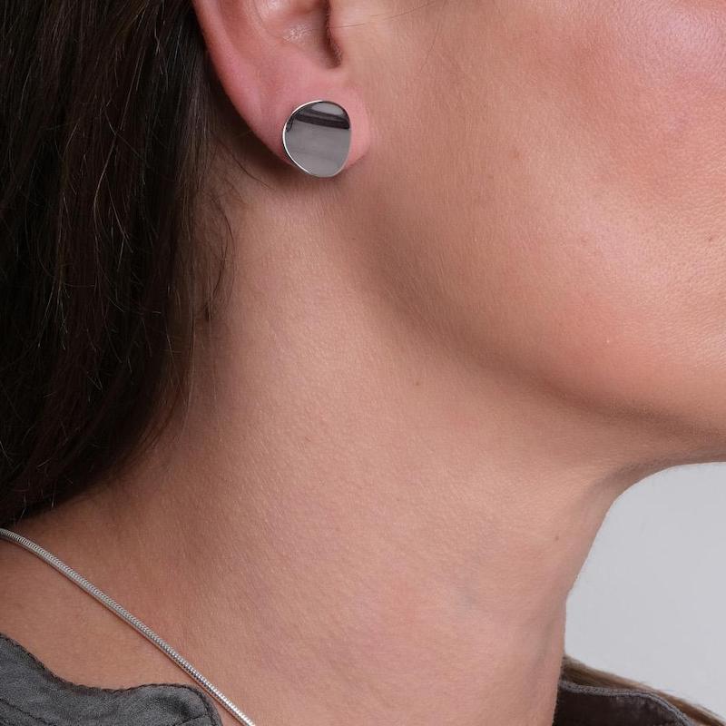 Atlantic | Sterling Silver Stud Earrings | Large