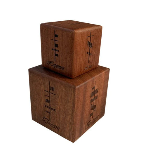 Ogham Cubes | Wood