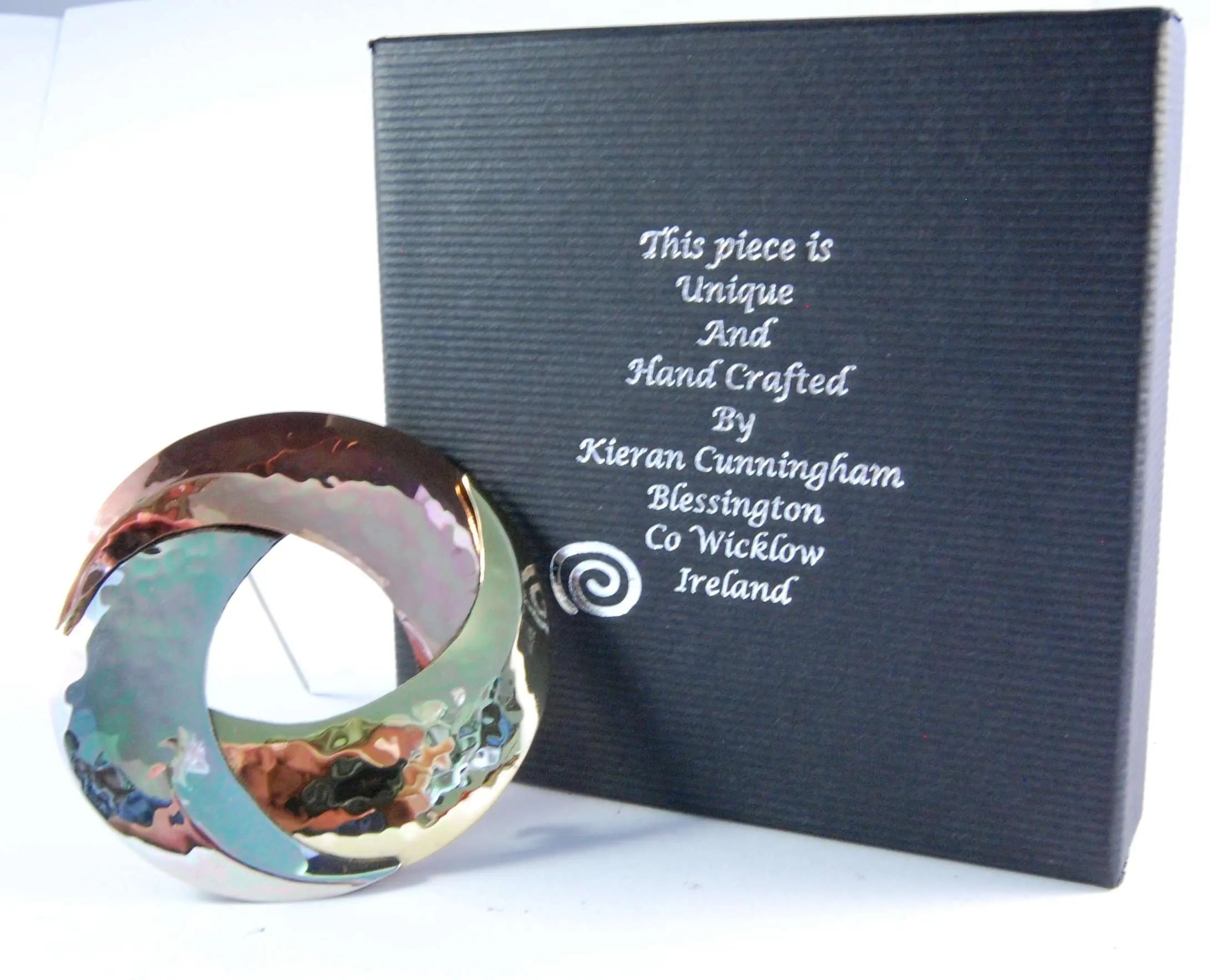 Crescent Moon Brooch - Large