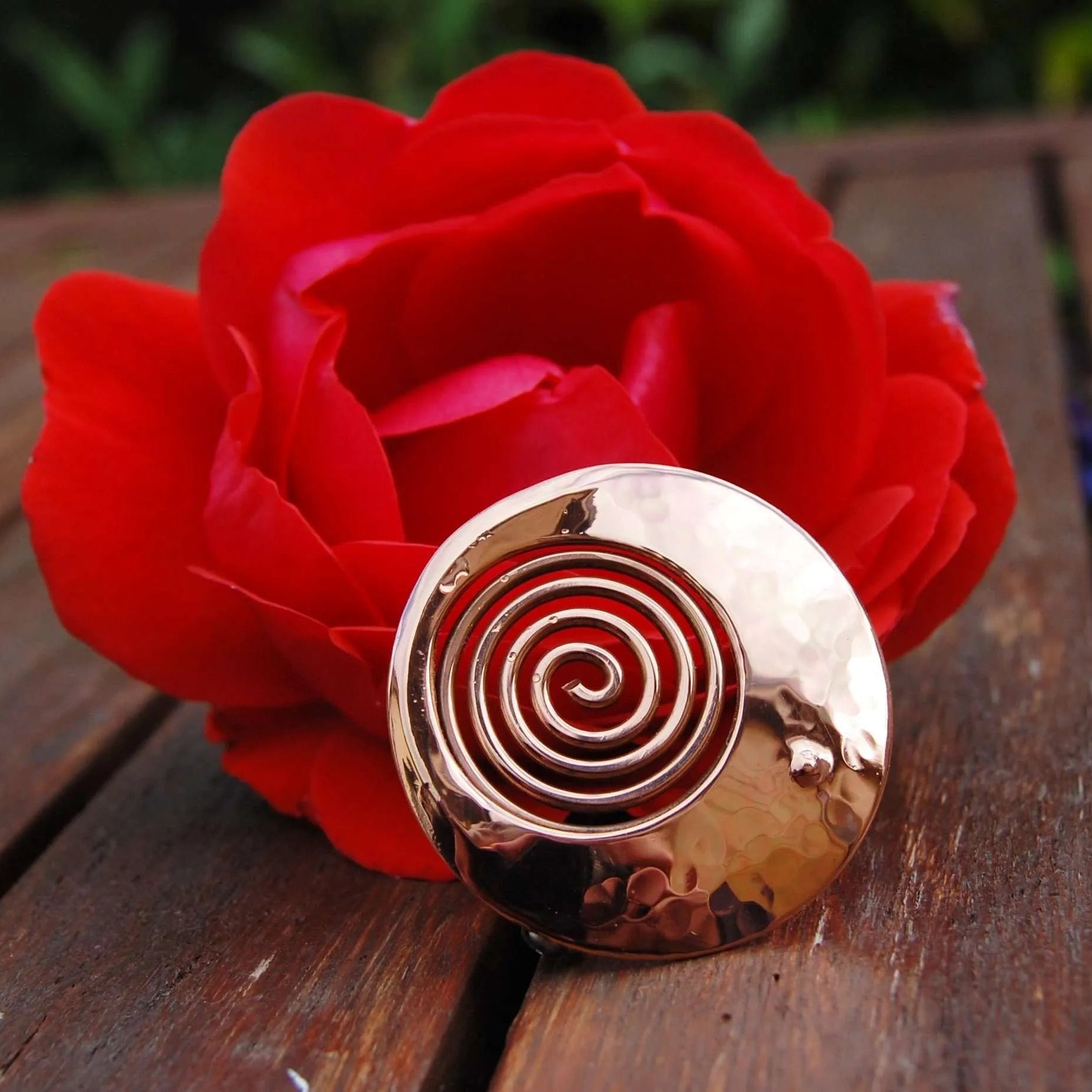 Summer Sun | Copper Brooch