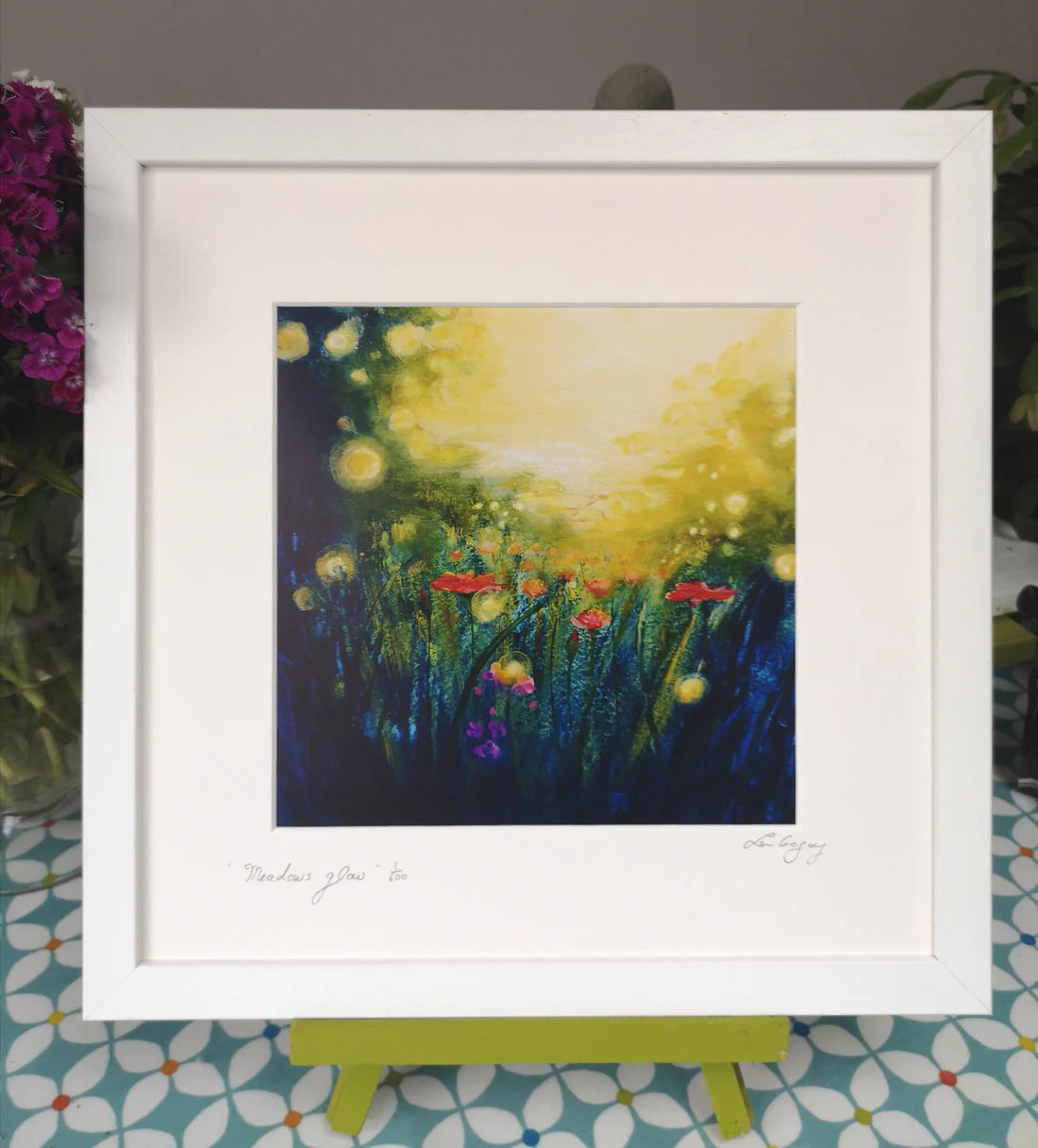 Meadows Glow | Framed Art Print