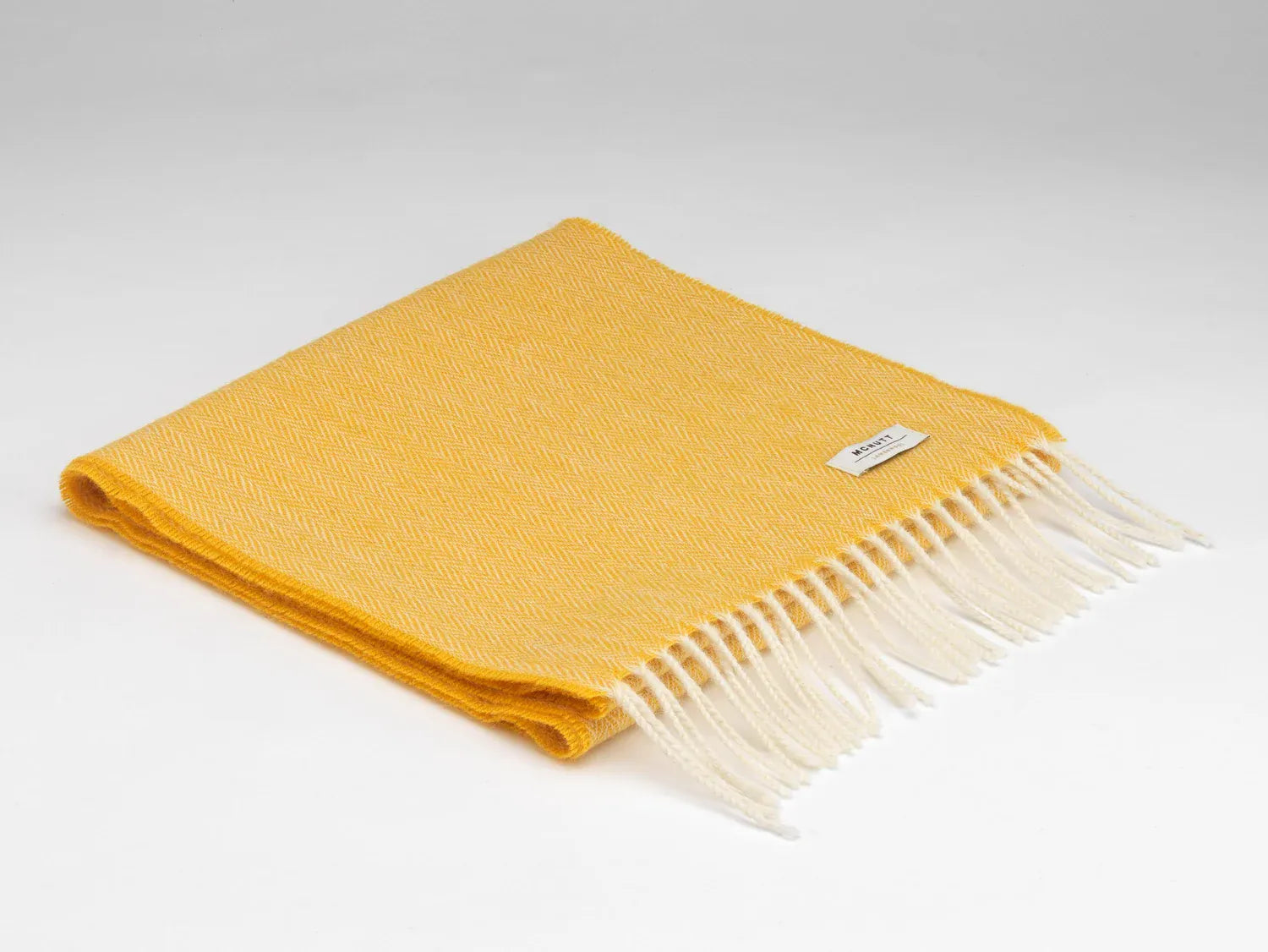 McNutt Scarves Scarf Sunflower Herringbone Scarf | Yellow