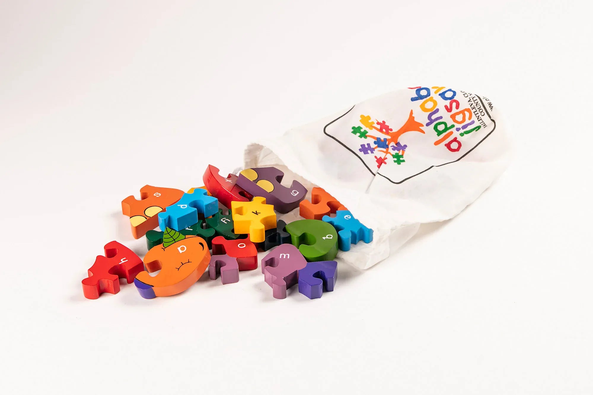 Alphabet Jigsaws Wooden Dinosaur | Jigsaw Puzzle