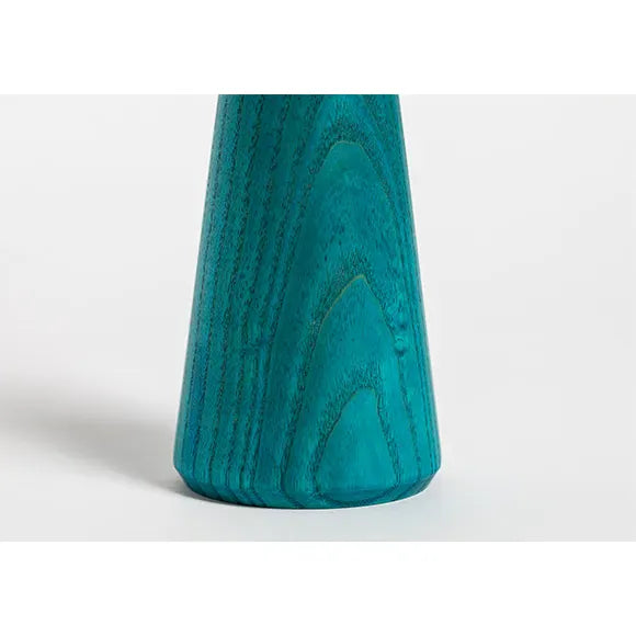 Ambrose and Brid Blue Ash Wooden | Candlestick