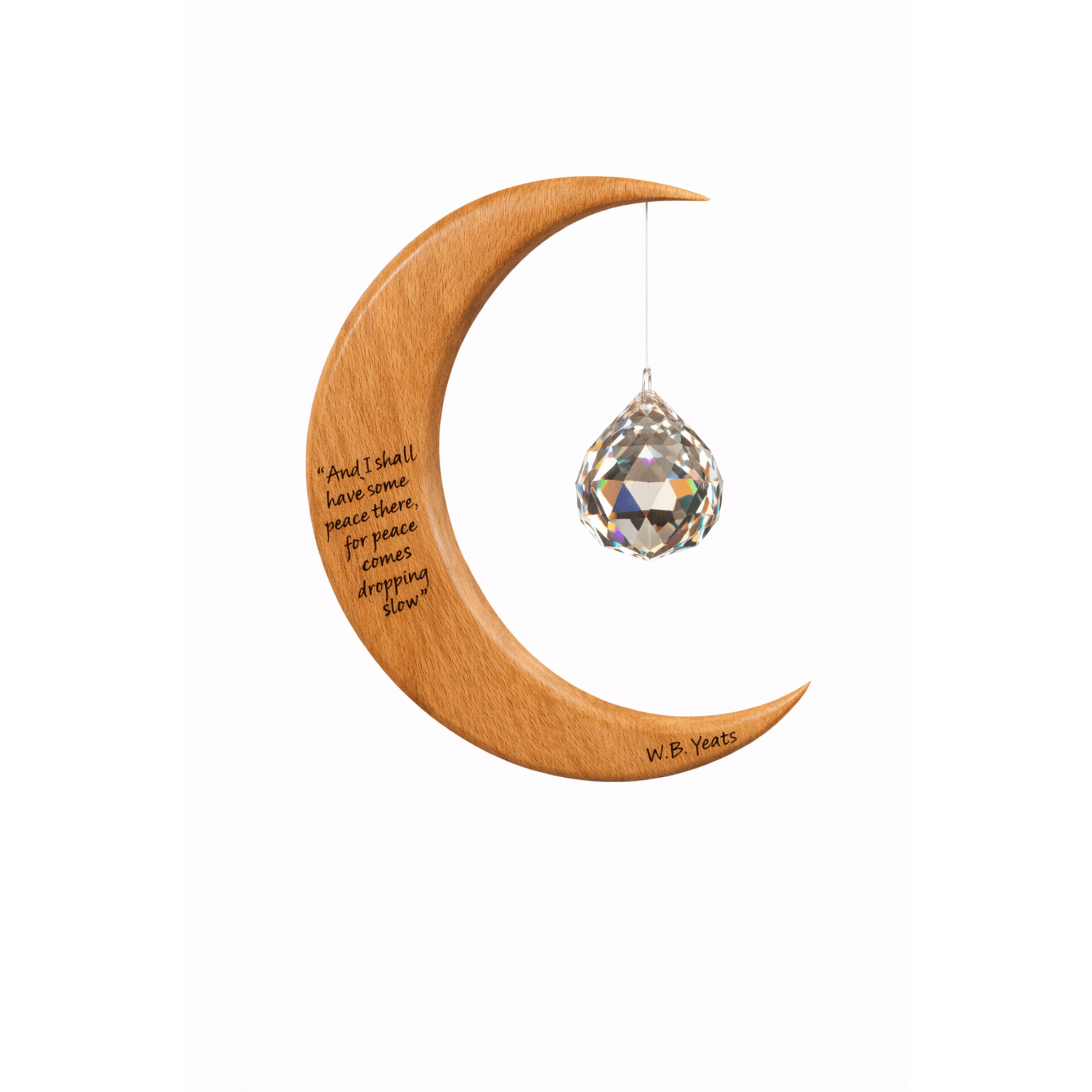 Artwood Designs Wooden Suncatcher | The Lake Isle of Innisfree | Medium