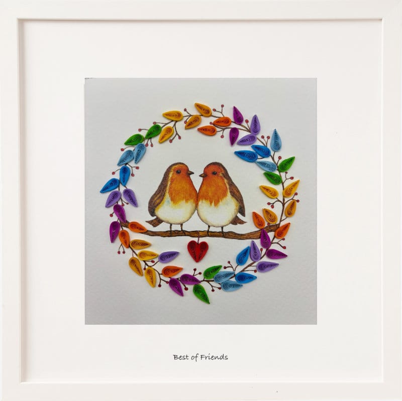 Belinda Northcote Best of Friends | Framed Wall Art
