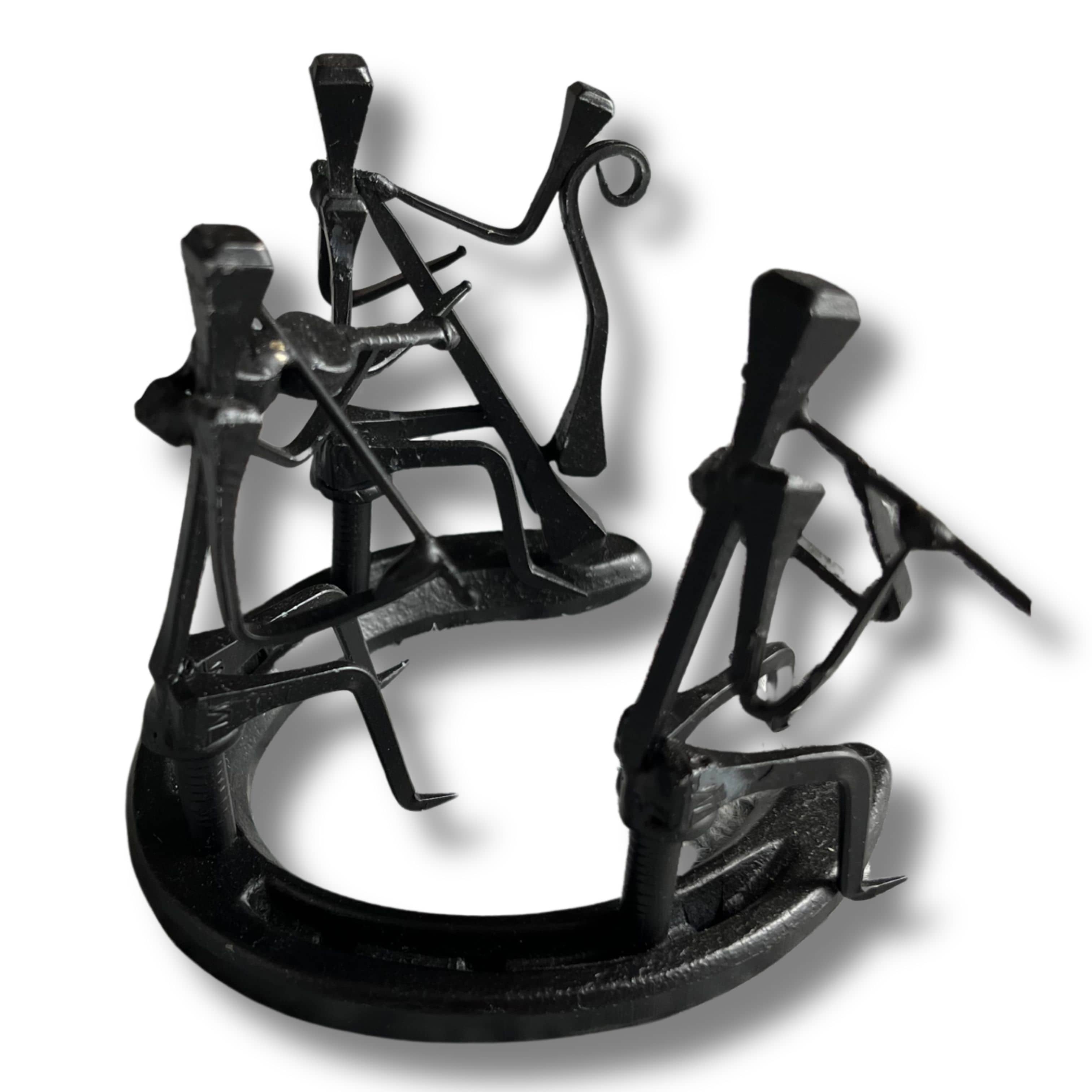 Carna NailCraft Triplet of Musicians | Nail Sculptures