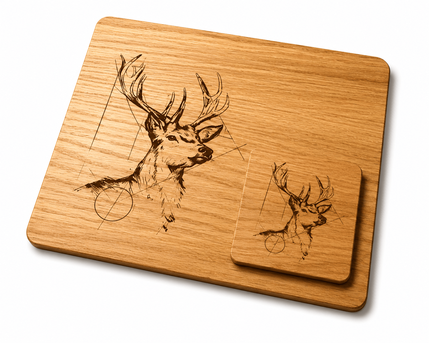 Caulfield's Country Boards Set of Four | placemats & Coasters