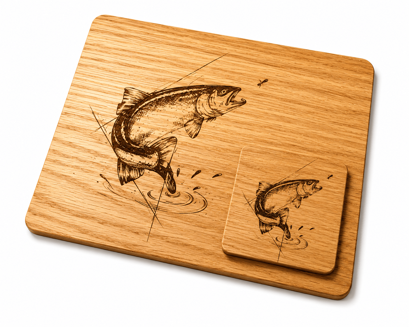 Caulfield's Country Boards Set of Four | placemats & Coasters