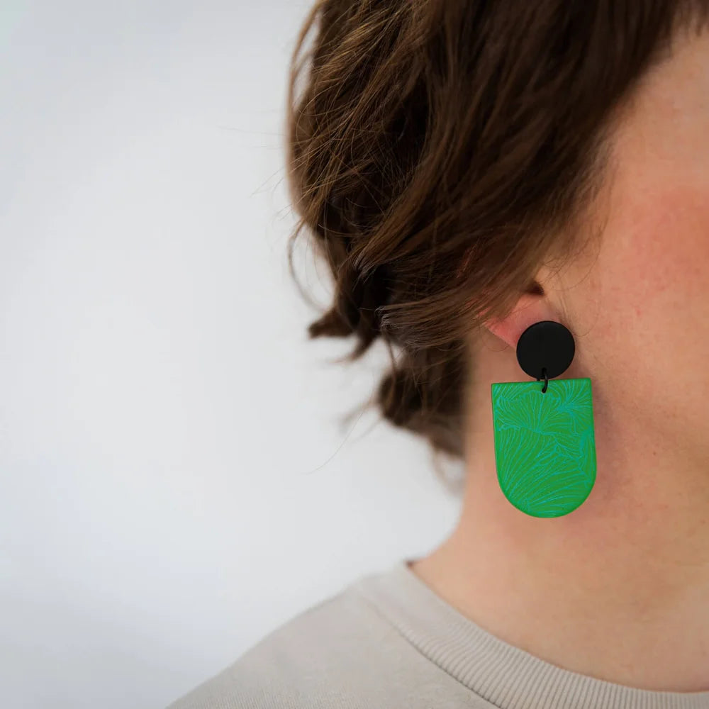 Cha Emerald | Earrings