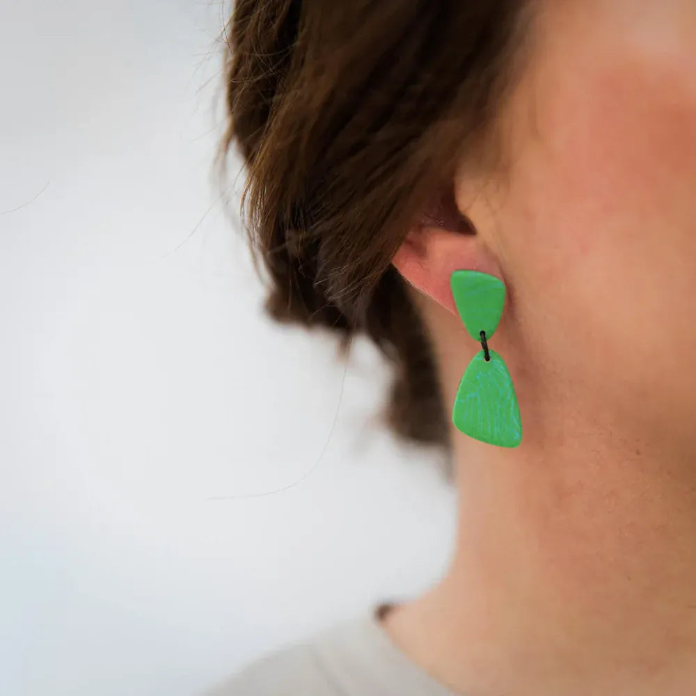 Culu Askell Emerald | Dangle Earrings