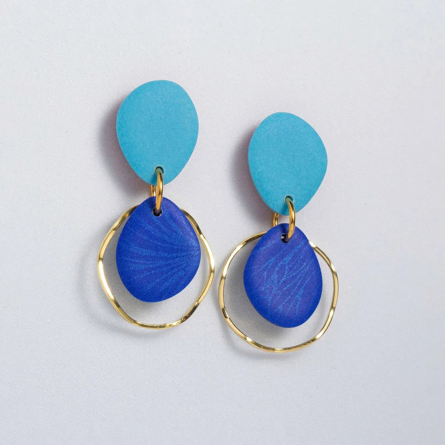 Culu Contra Blue | Drop Earrings
