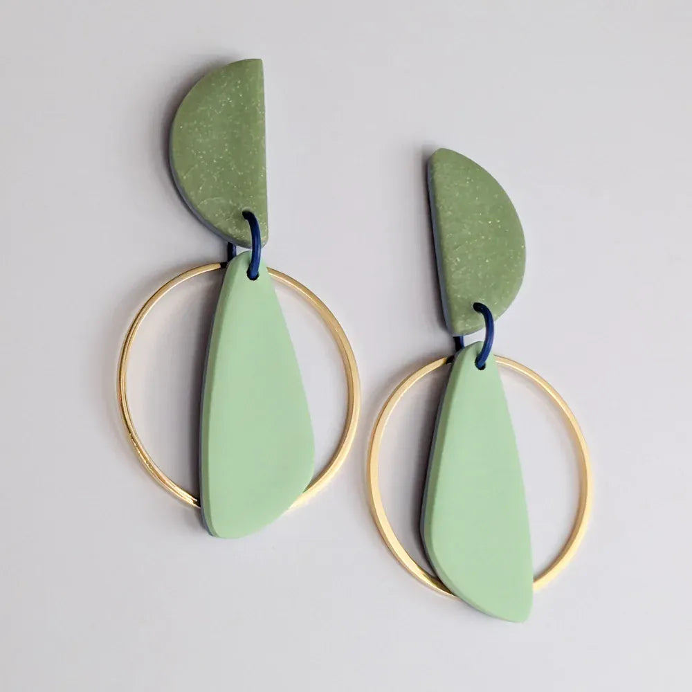 Culu Faye Green | Drop Earrings