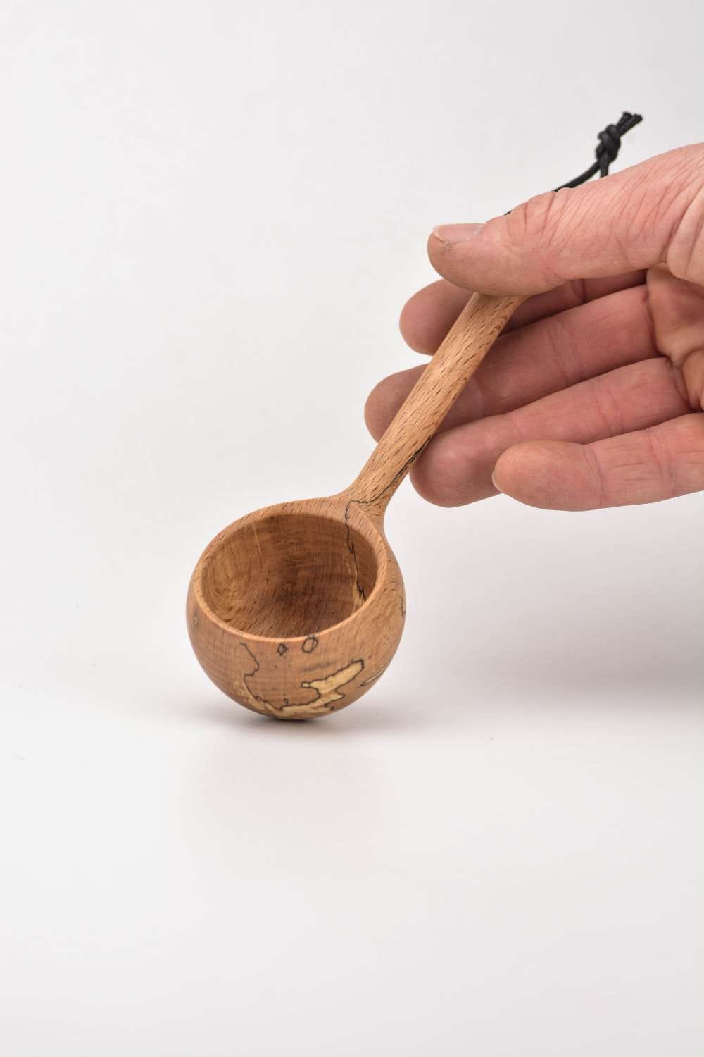 Eoghan Leadbetter Handcrafted Coffee Scoop | Ethical, Wind-Felled Trees