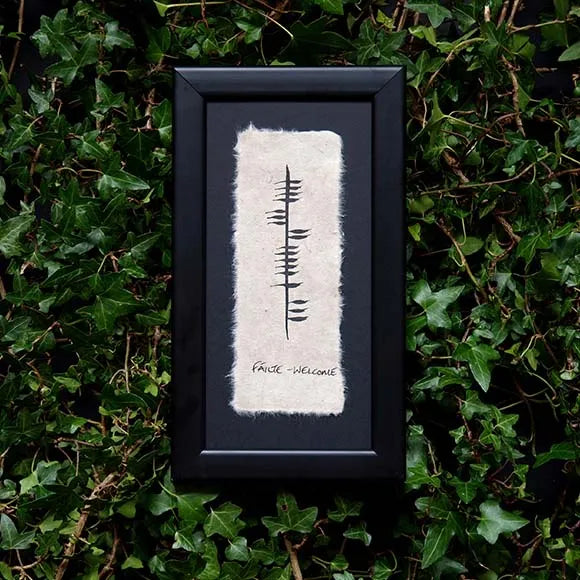 Failte Welcome | Framed Artwork
