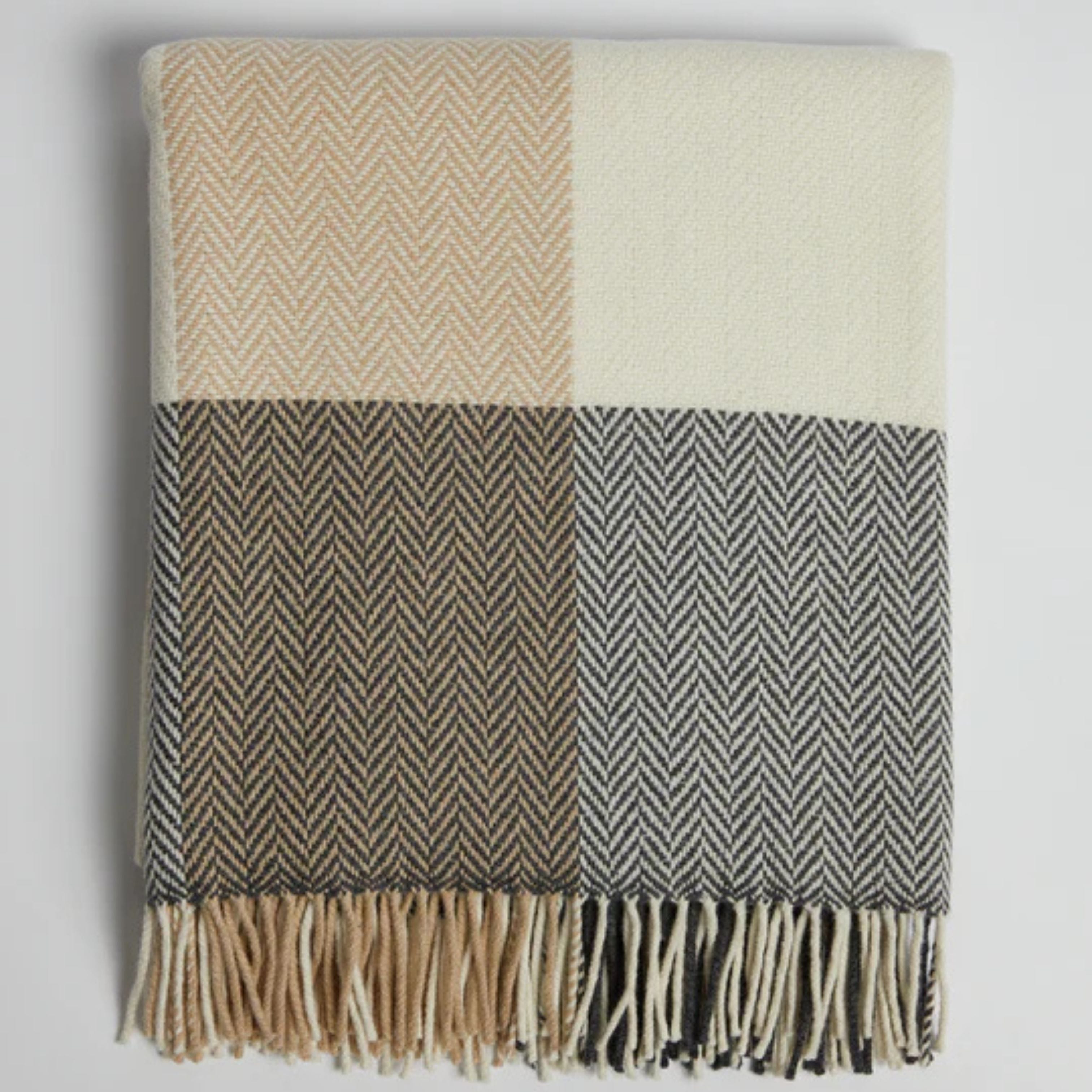 Foxford Lacken | Lambswool & Cashmere Throw