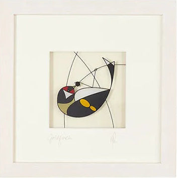 Goldfinch | Framed Glass Painting