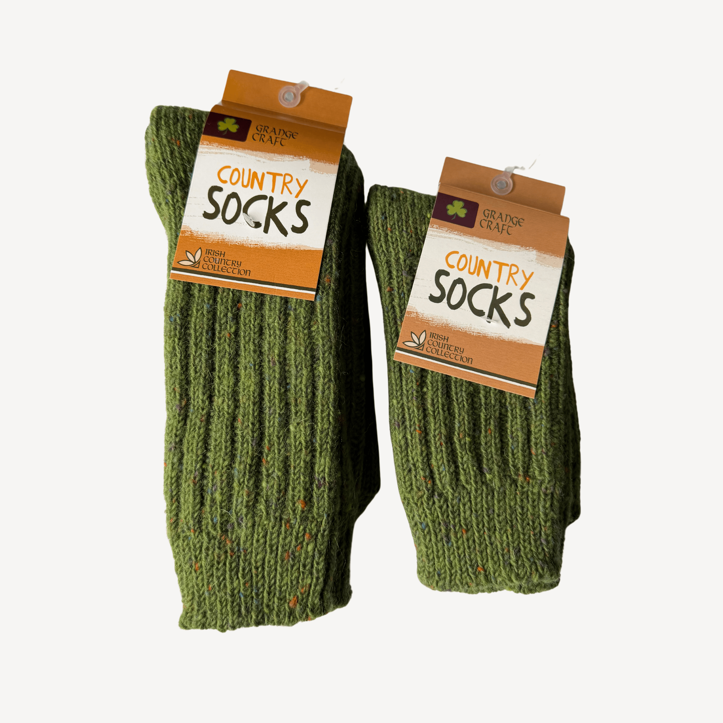 Grange Craft Country Socks | Green