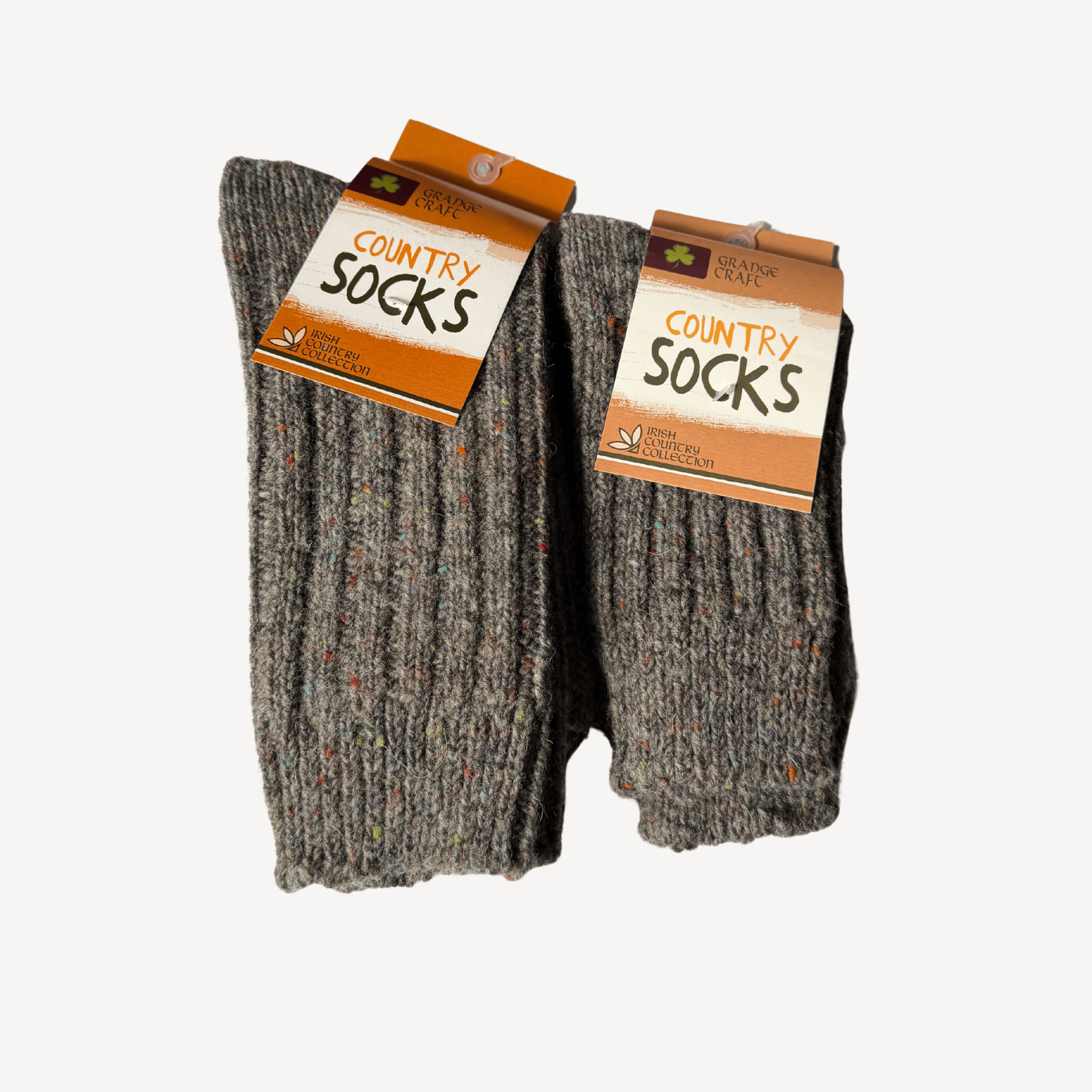 Grange Craft Country Socks | Grey