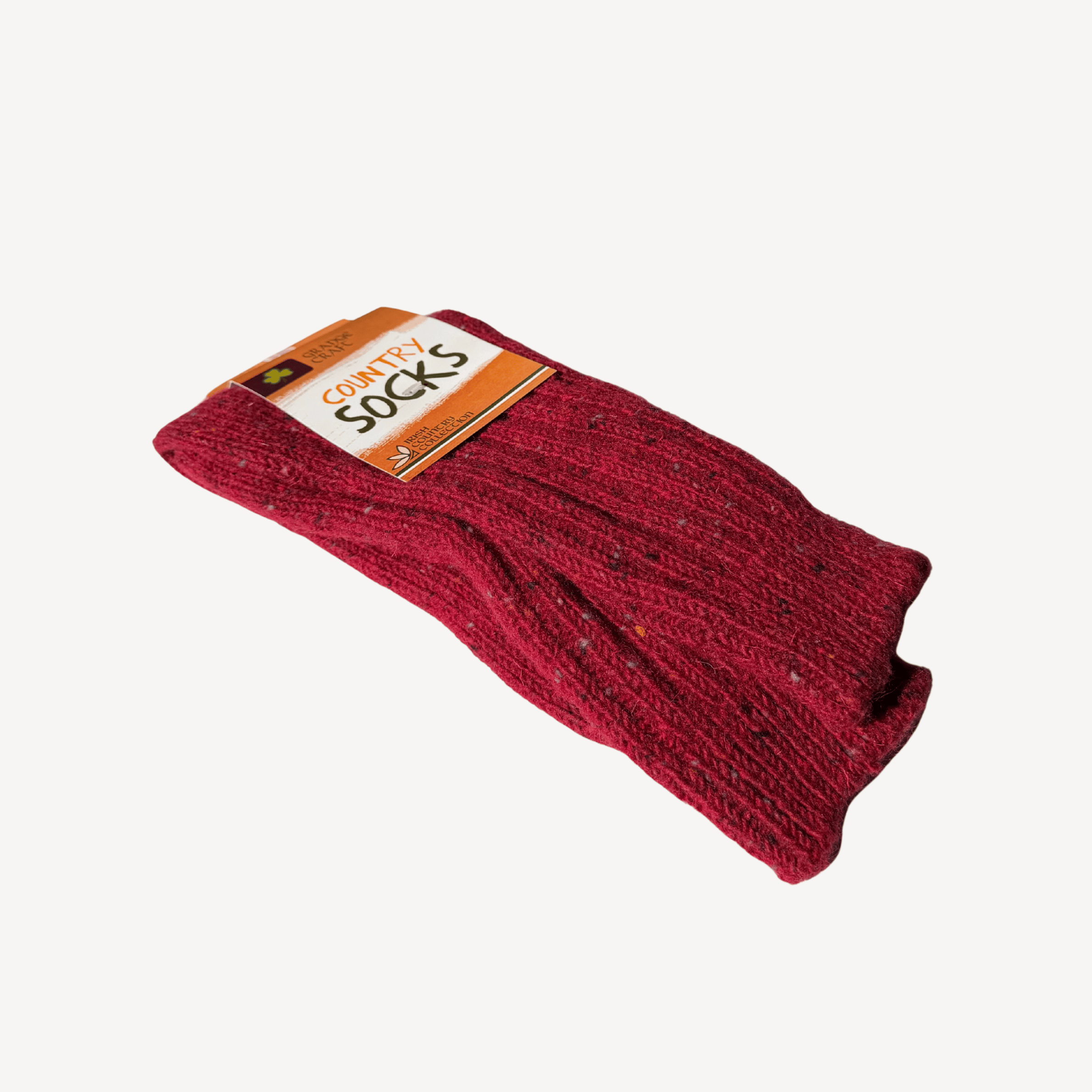 Grange Craft Country Socks | Red