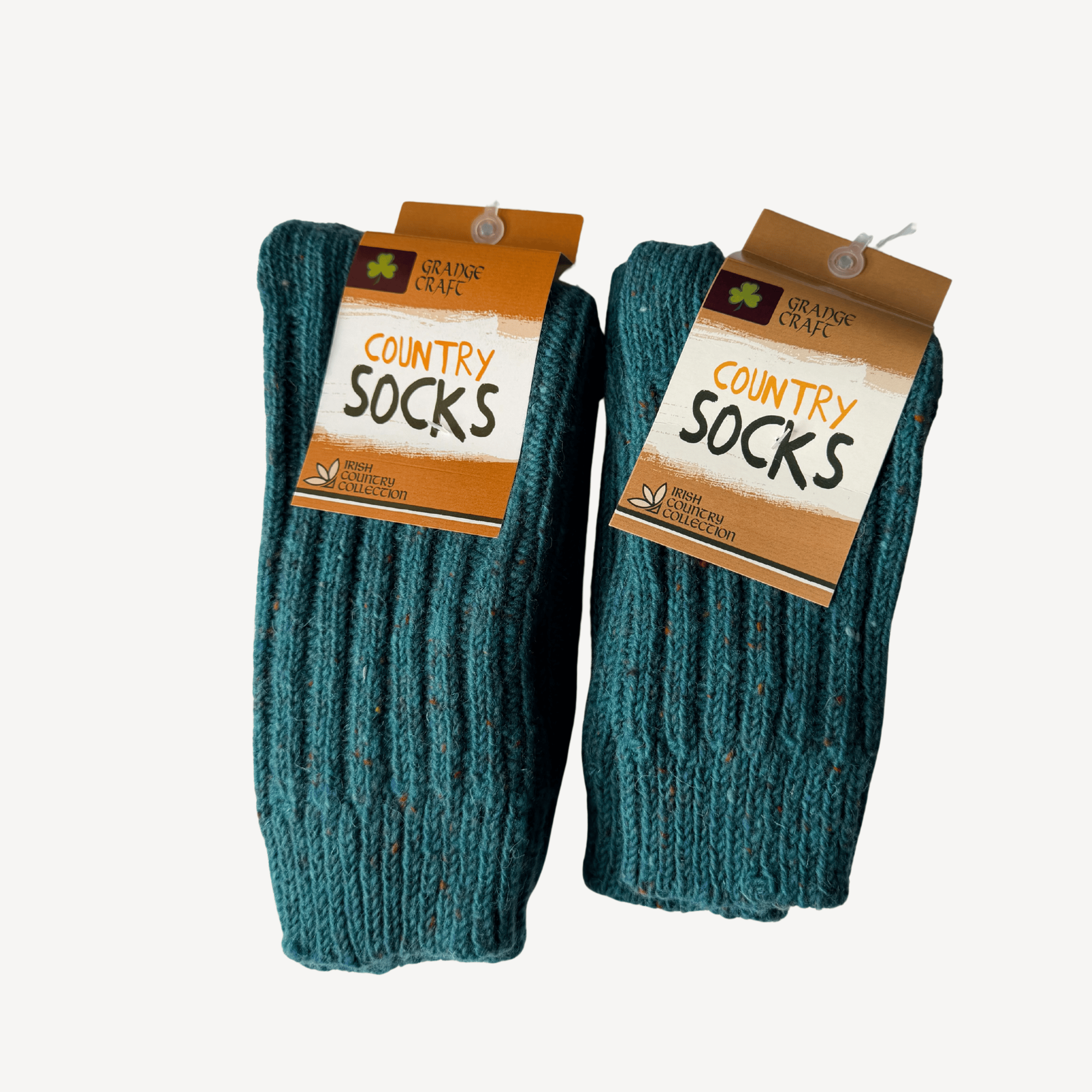 Grange Craft Country Socks | Turquoise