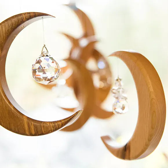 Wooden Suncatcher | Cloths of Heaven | Medium