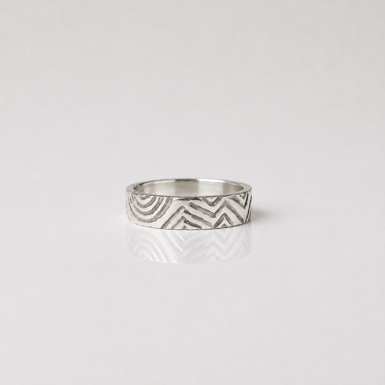 Heaven | Silver 5mm Width Ring