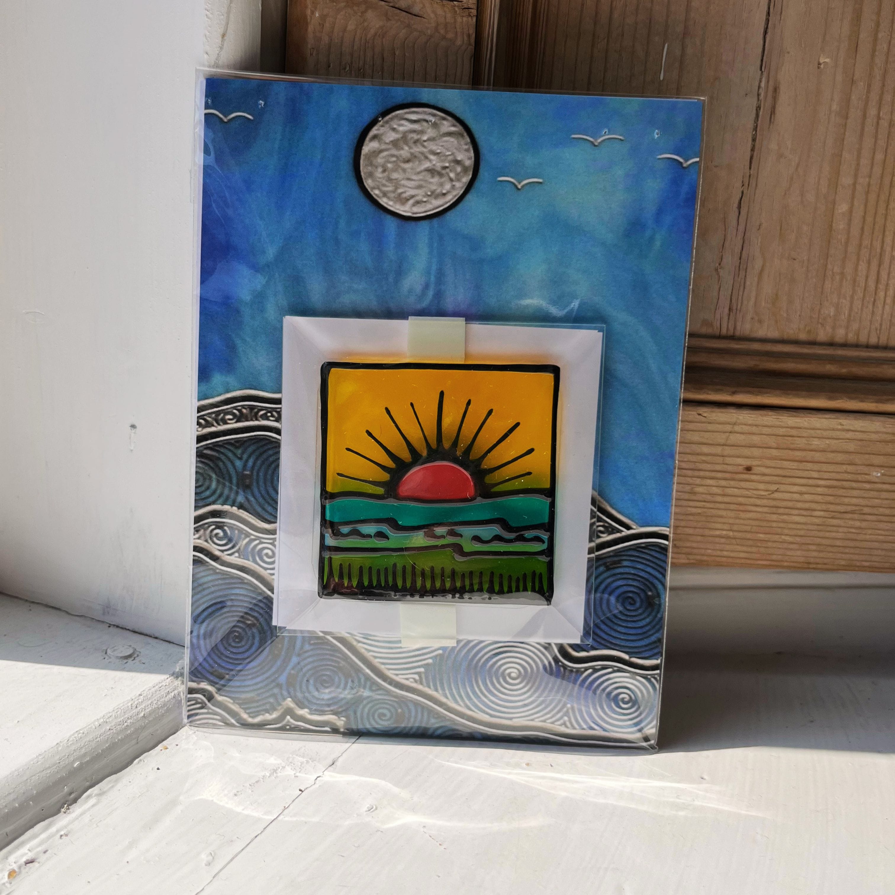 Honor Hales Sunny Scene | Square Suncatcher