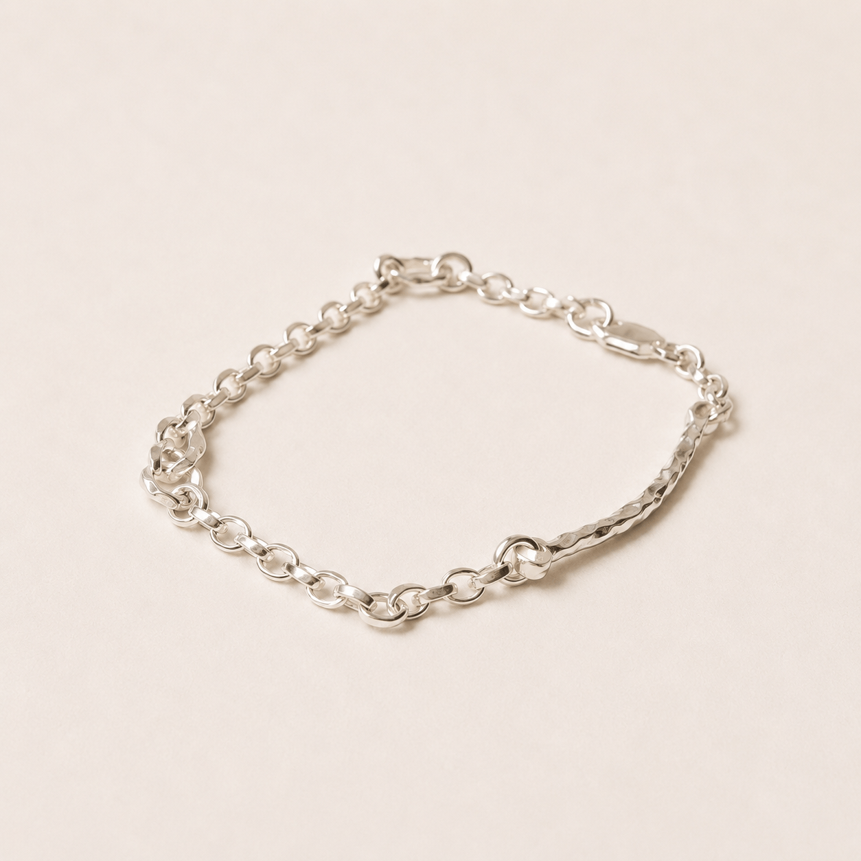 Martina Hamilton Bracelets/Bangles Island Link | Sterling Silver Bracelet