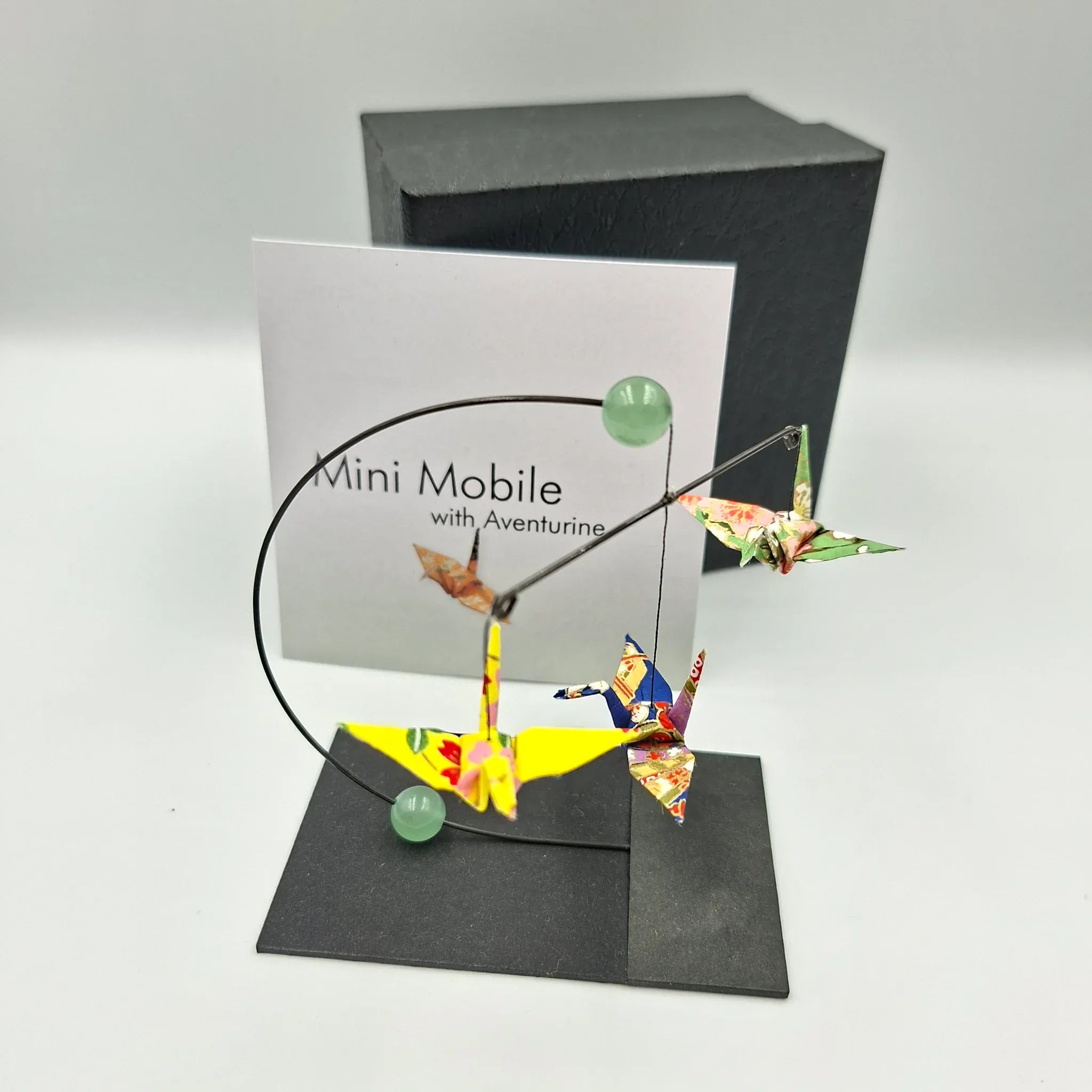 Japanese Papercraft Aventurine | Mini Crane Mobile