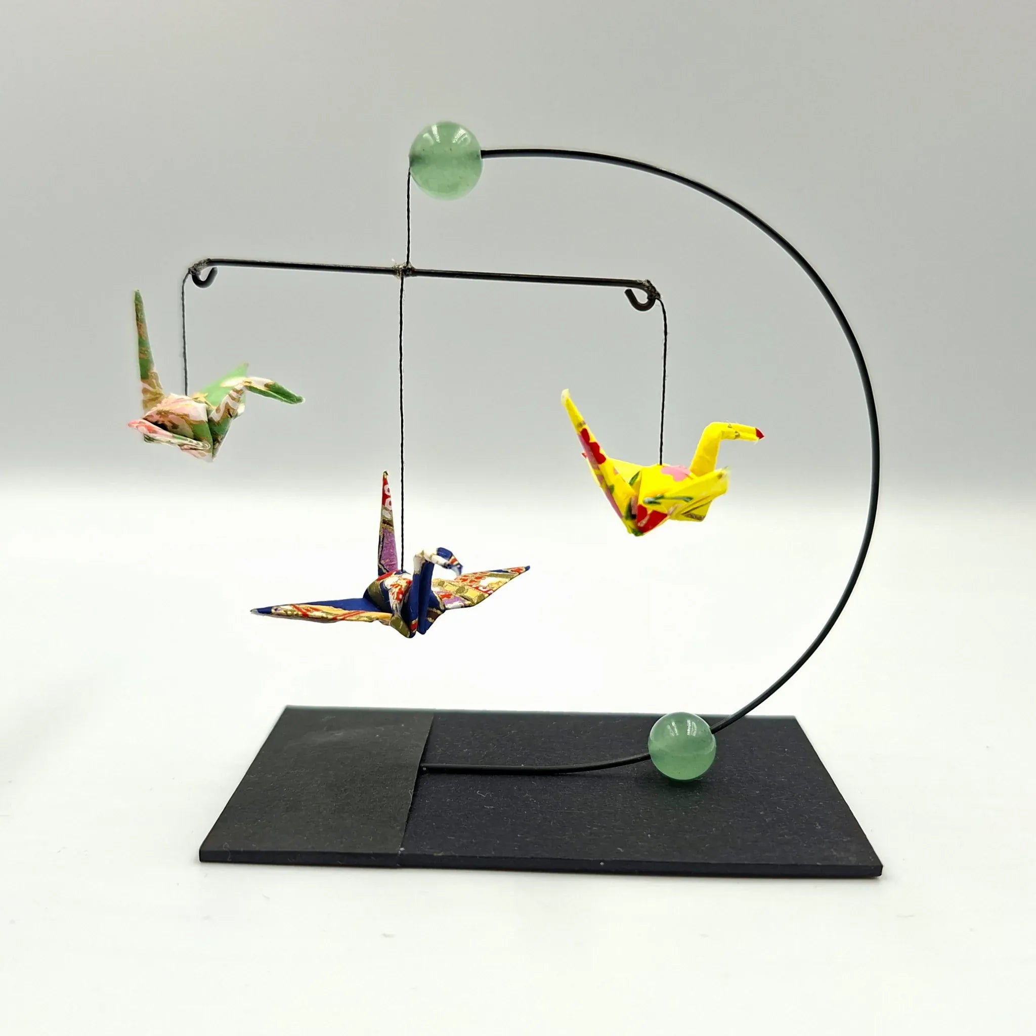 Japanese Papercraft Aventurine | Mini Crane Mobile