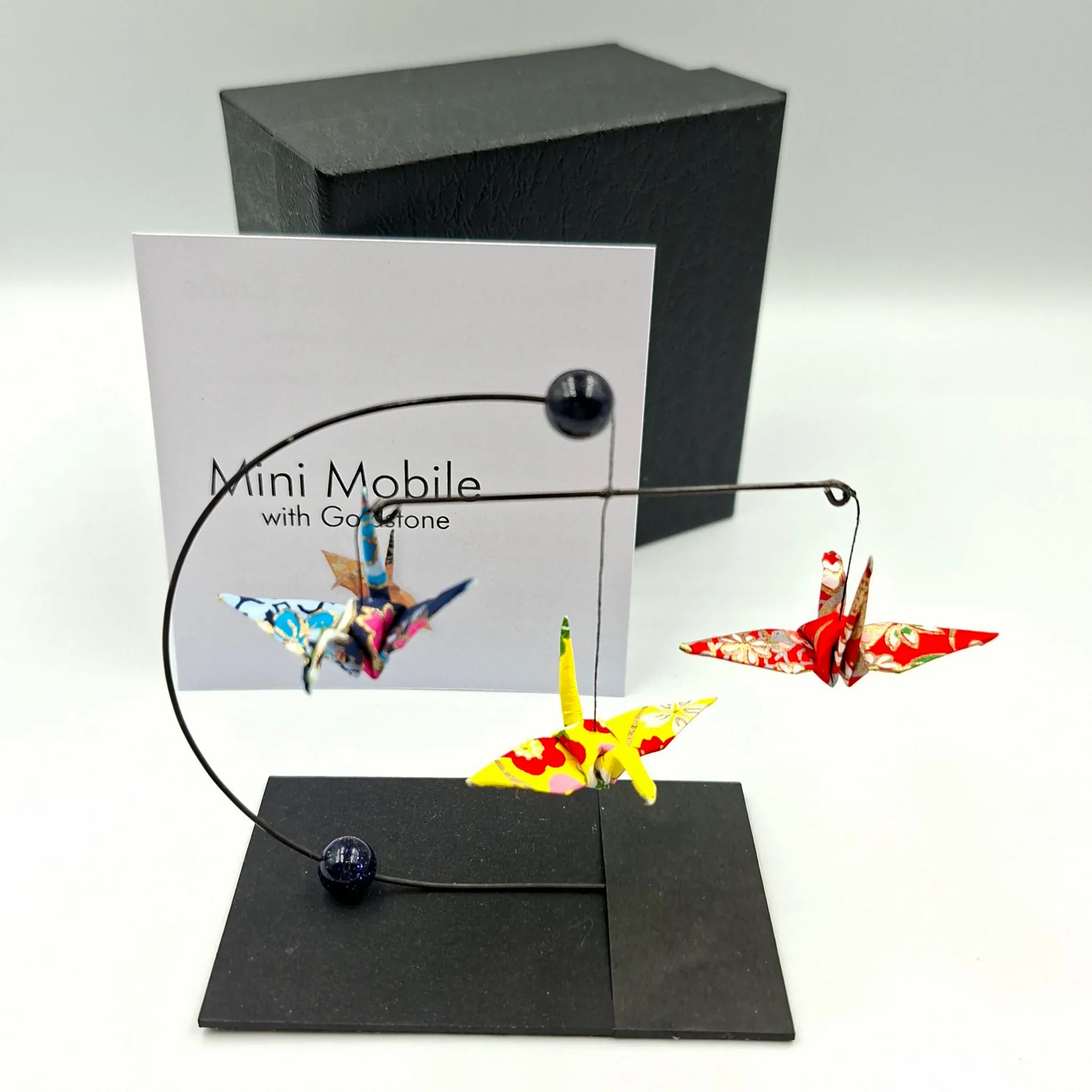 Japanese Papercraft Goldstone | Mini Crane Mobile