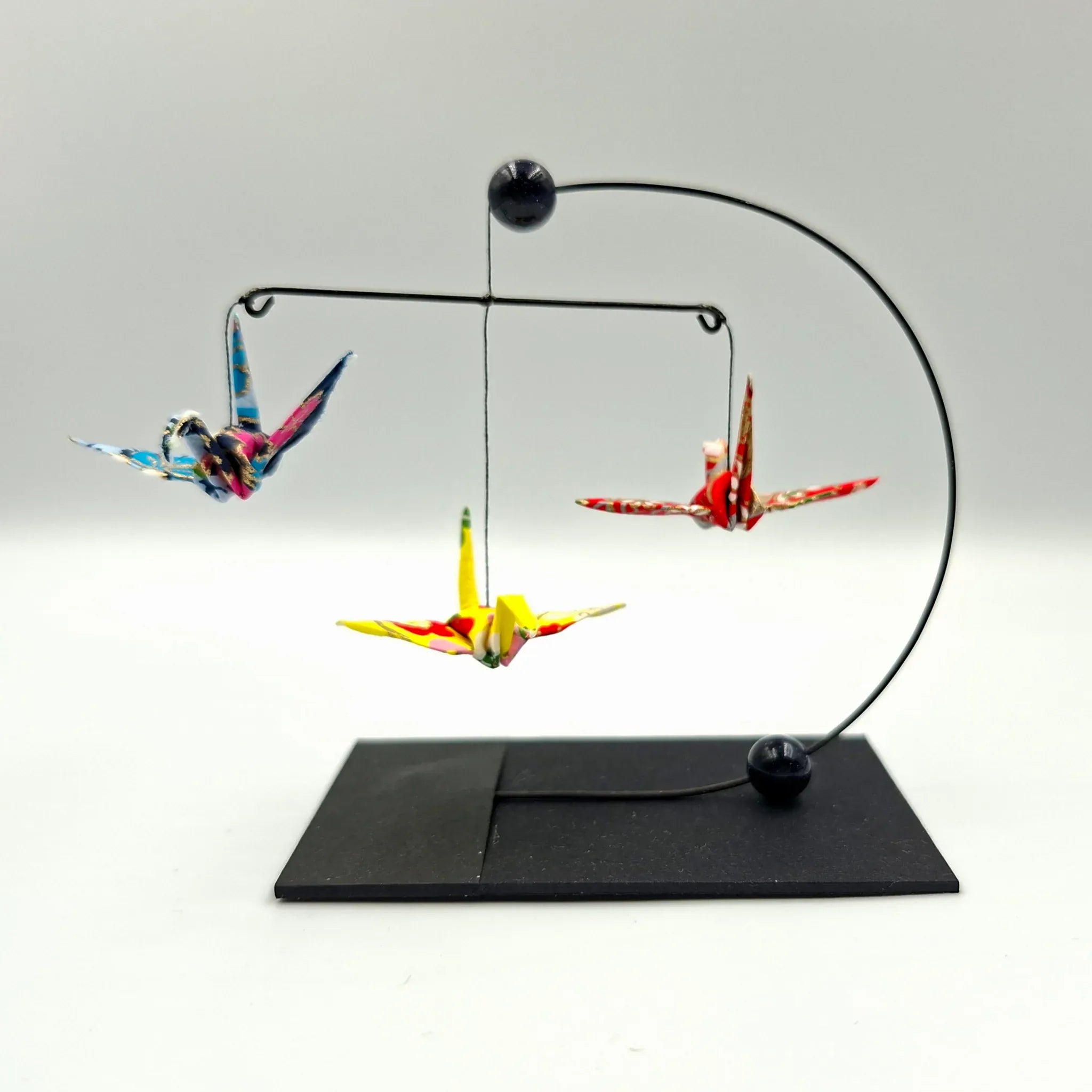 Japanese Papercraft Goldstone | Mini Crane Mobile