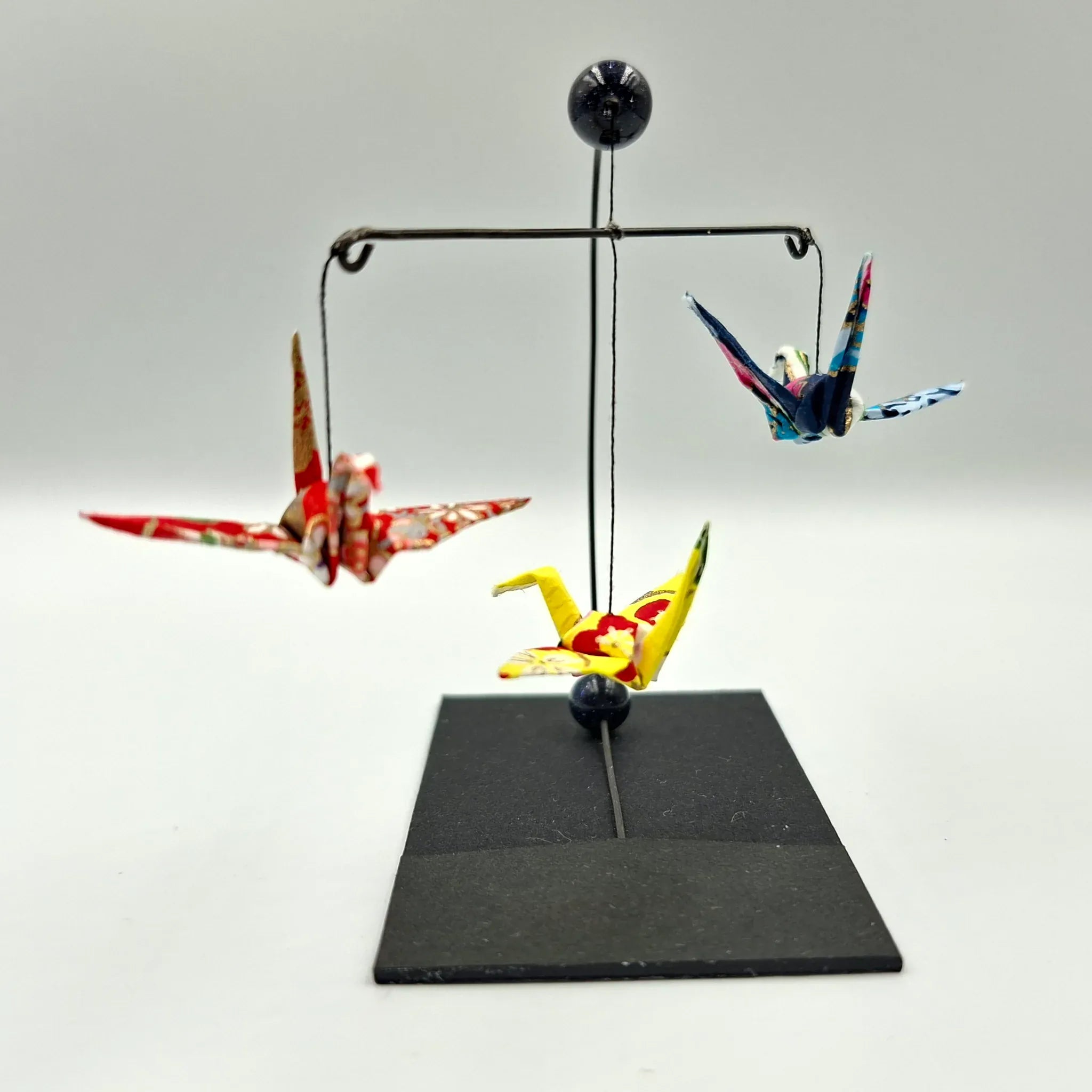 Japanese Papercraft Goldstone | Mini Crane Mobile