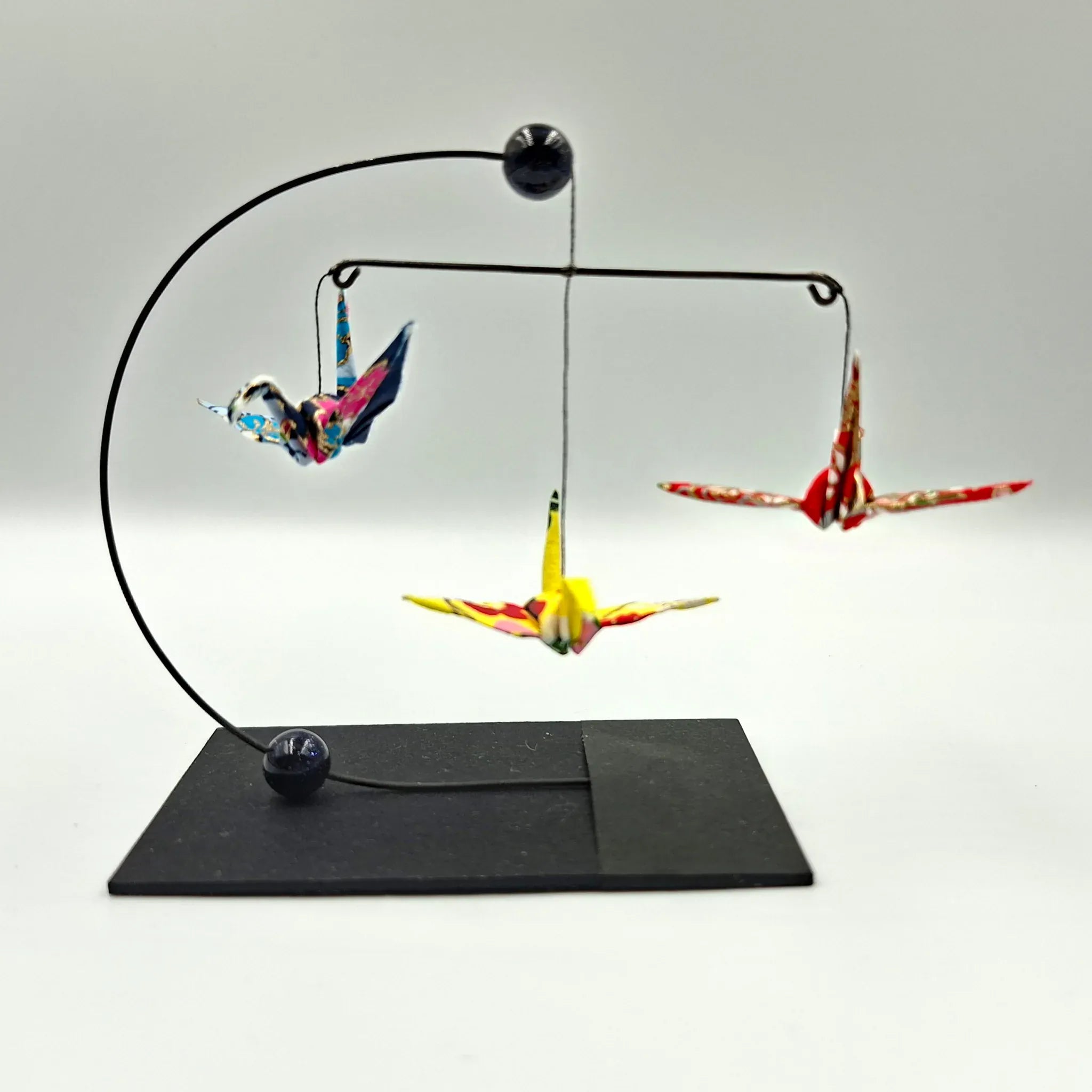 Japanese Papercraft Goldstone | Mini Crane Mobile