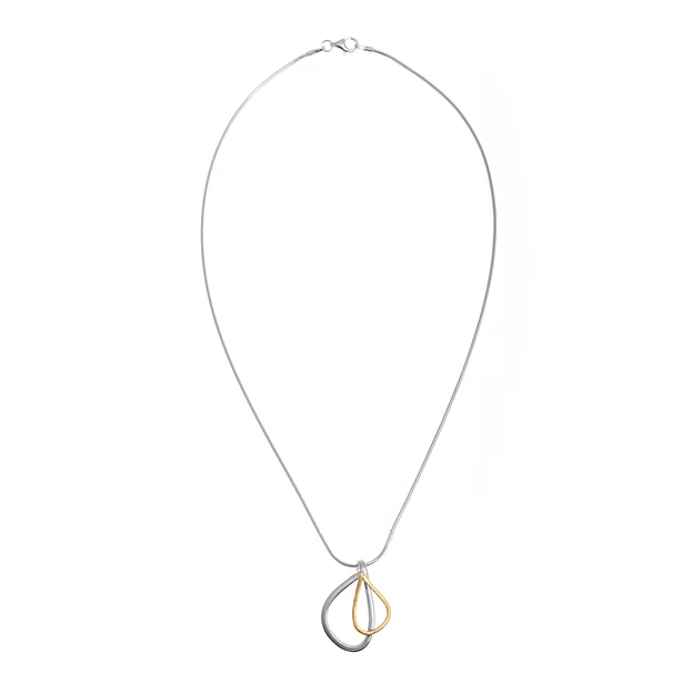 Jill Graham Pendants/Necklaces Wings | Sterling Silver & Gold Medium Pendant