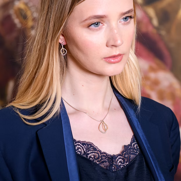 Jill Graham Pendants/Necklaces Wings | Sterling Silver & Gold Medium Pendant