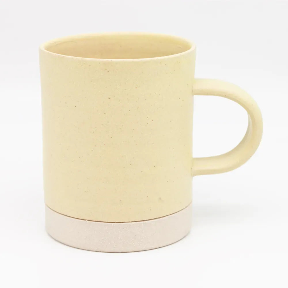 John Ryan Large Mug - Matt Yellow