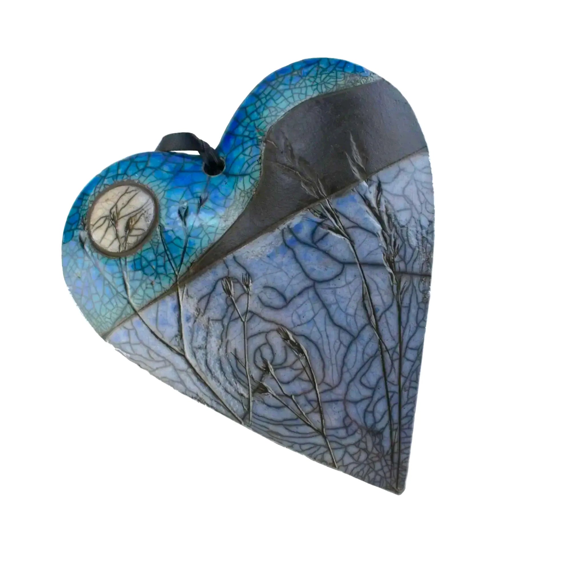 Benbulben Heart | Raku Ceramic