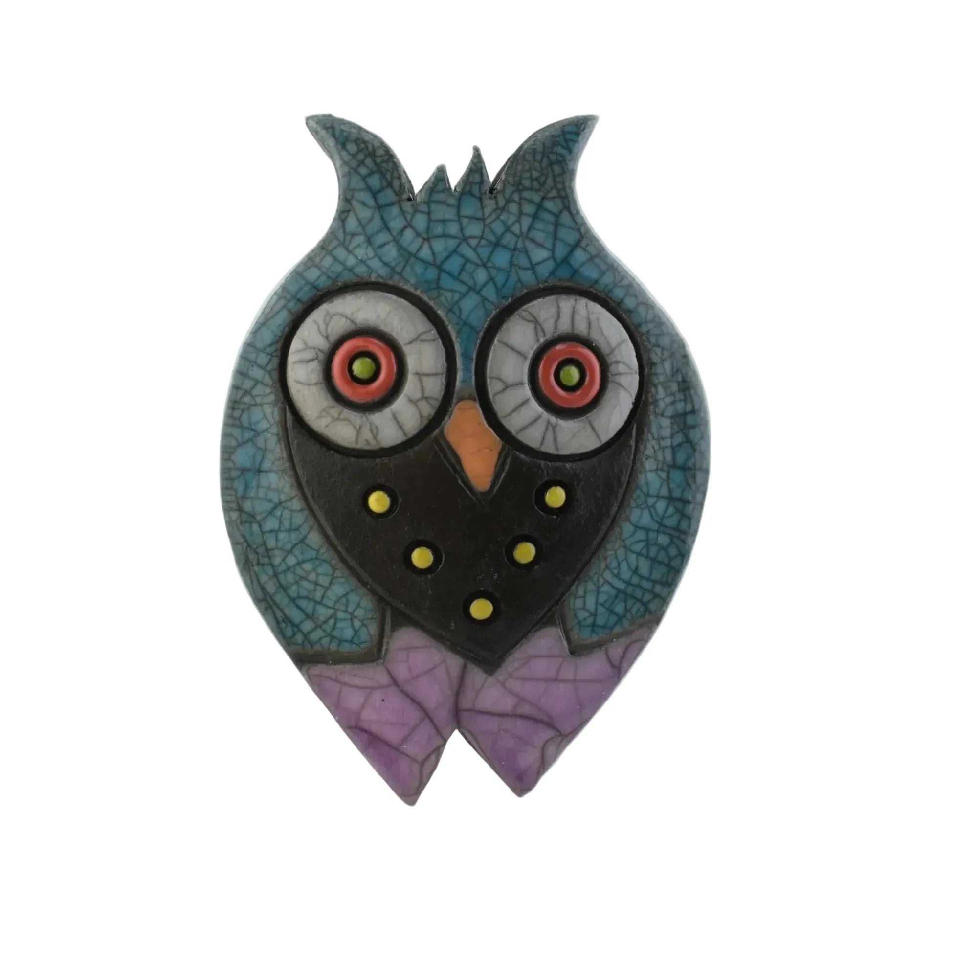 Julian Smith Owl | Raku Ceramic
