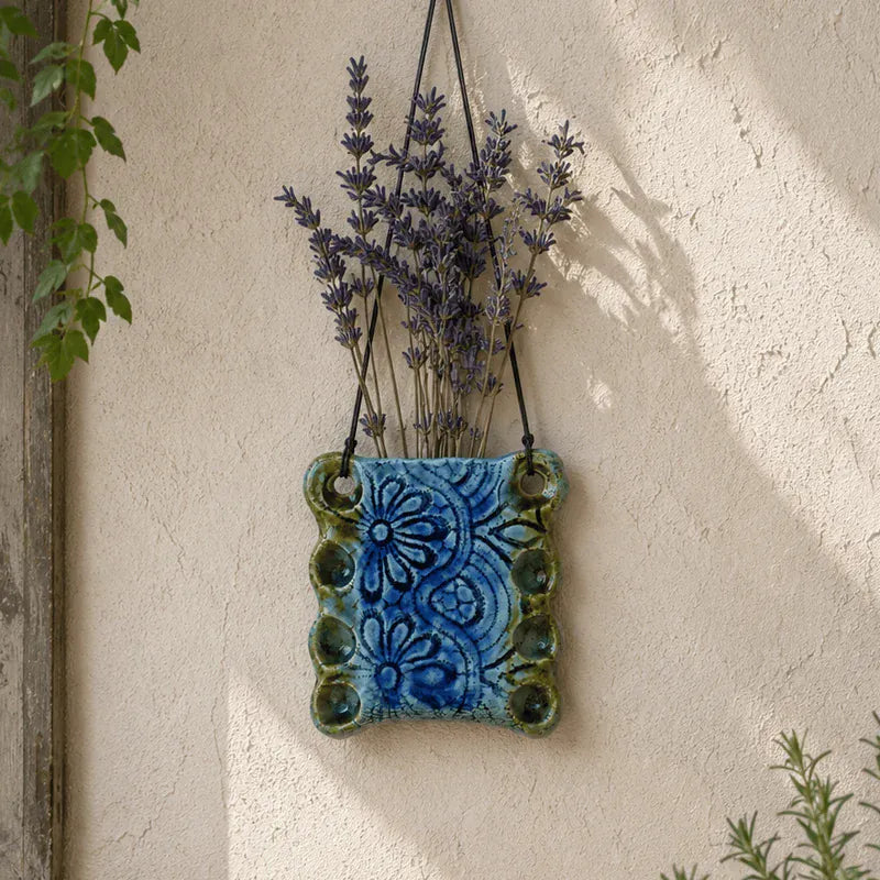 Julian Smith Wall Vase | Raku Ceramic