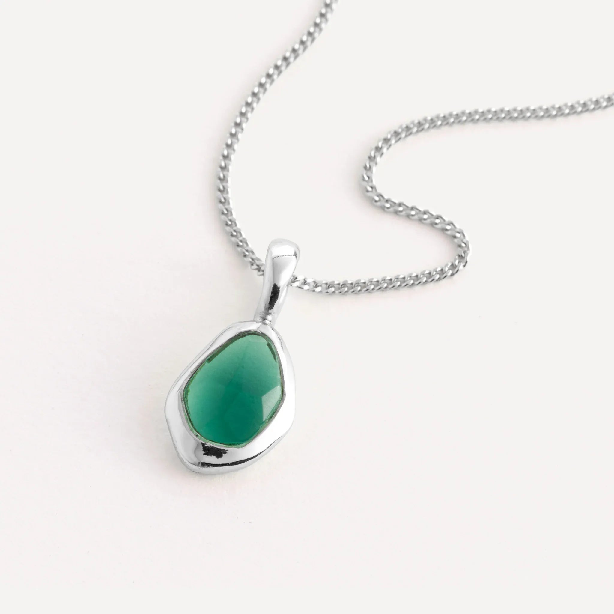 Juvi Green Tourmaline | Stepping Stone Small Pendant