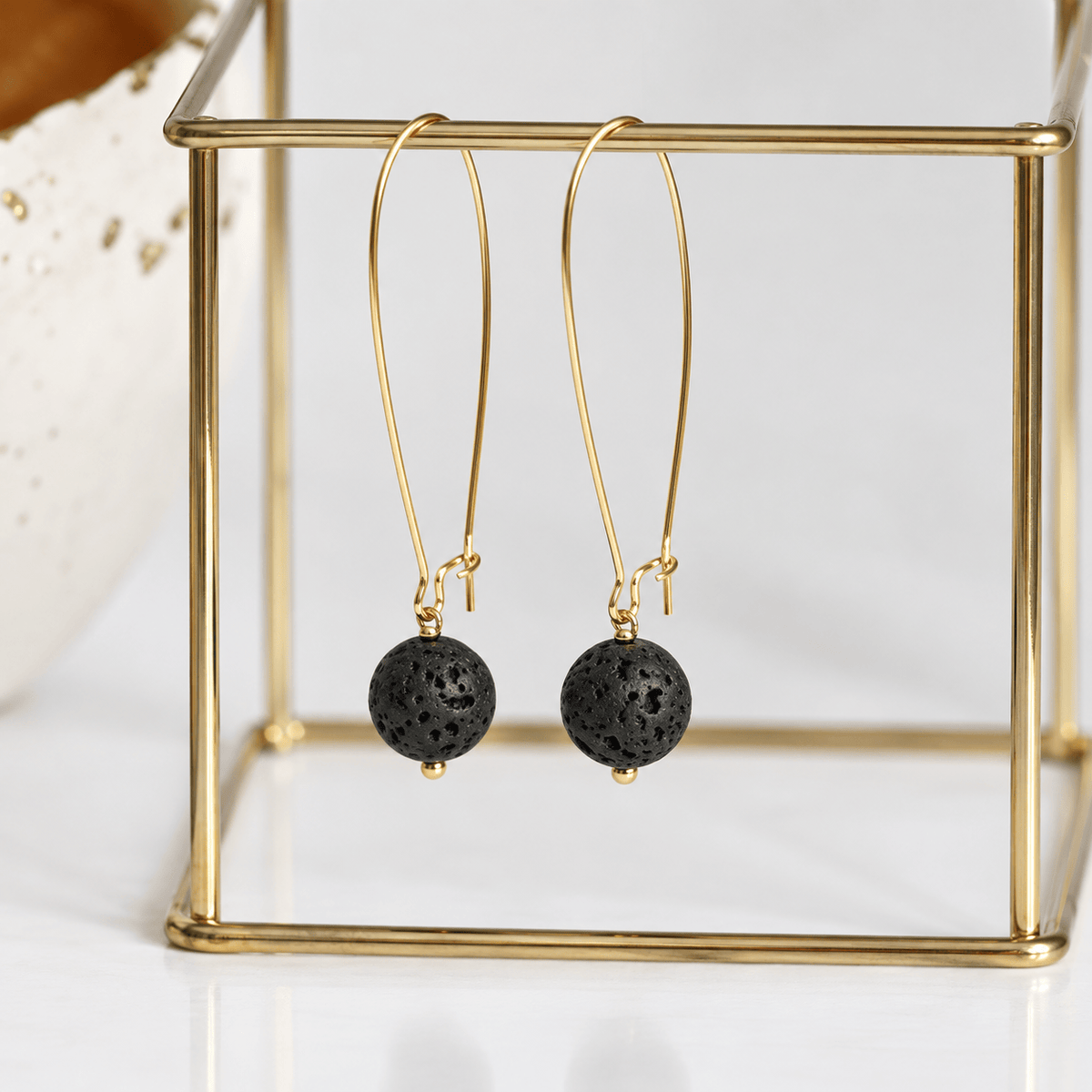 Kaiko Earrings Lava Aromatherapy | Drop Earrings