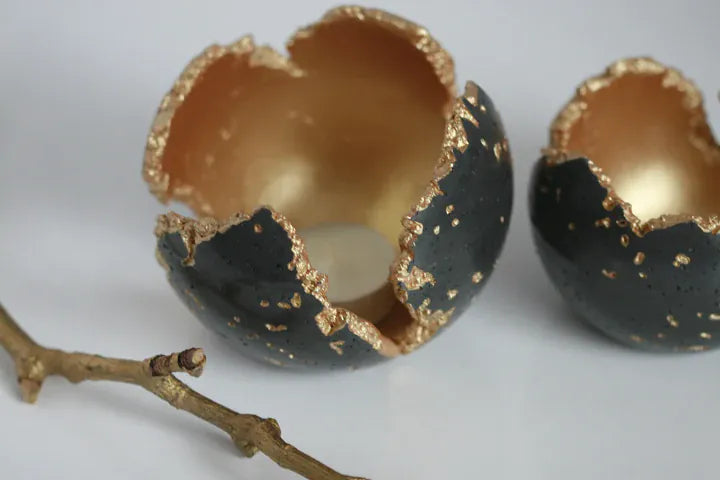 Kaiko Homewares Ceramics & Sculptures Decorative Concrete Sphere | Charcoal