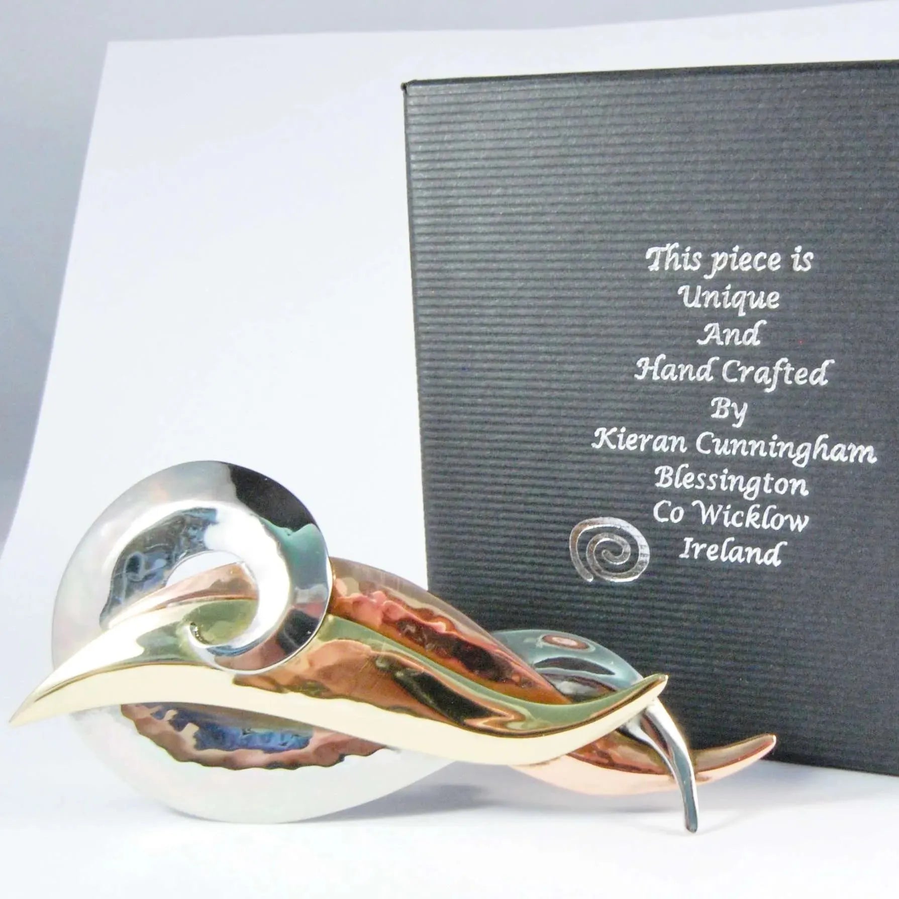 Kieran Cunningham Celtic Wave Brooch - Large