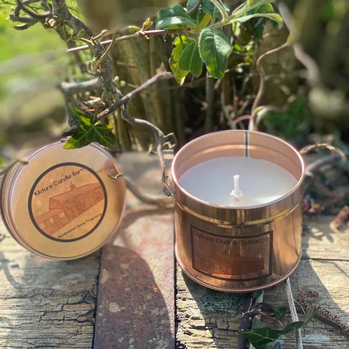 Kildare Candle Barn Candles Cuban Oak & Tobacco | Soy Wax Candle