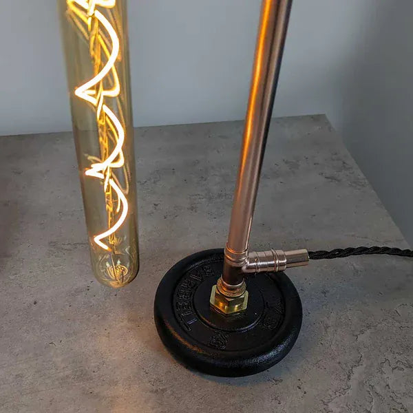Kopper Kreation Abstract & Contemporary Recycled Copper Lamp | Glencar Lamp