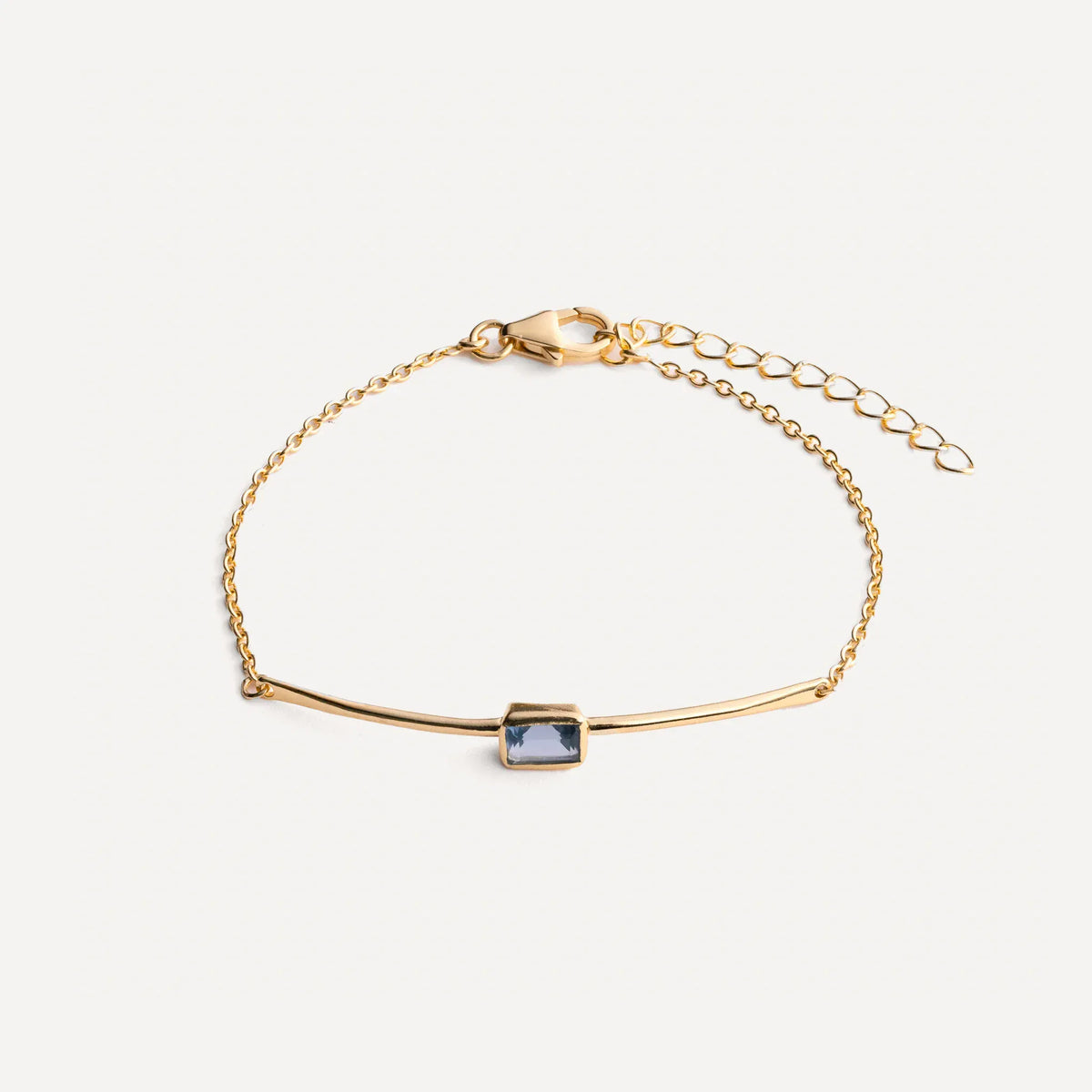 Manhattan Bracelet | Iolite & Gold Vermeil
